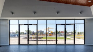 There's also a huge room for club or community events. Photograph - Kelly Pilgrim-Byrne.