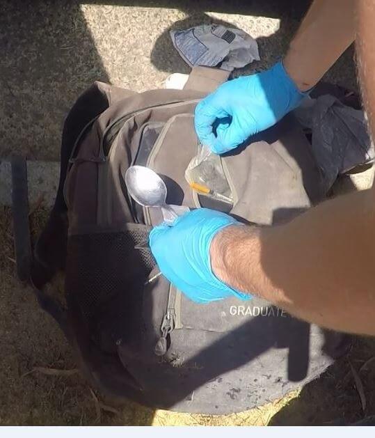 Police even found heroin.