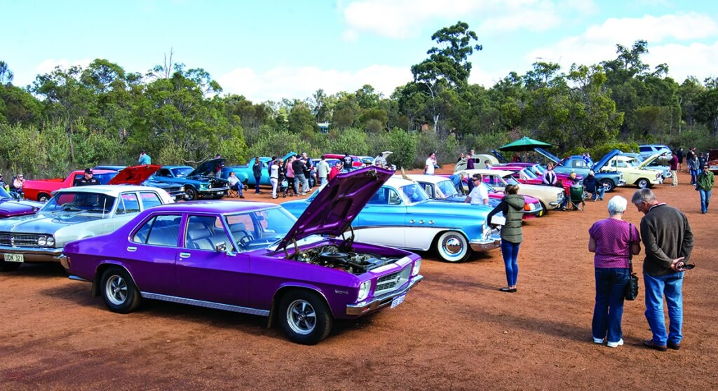 Organisers said the car show attracted over 2000 people. Photograph – Aaron Van Rongen.