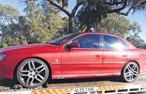 Car seized by Mundijong police.