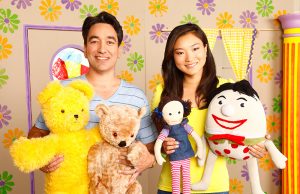 Alex Papps and Michelle Lim Davidson will present Play School live with Big Ted, Little Ted, Jemima and Humpty.