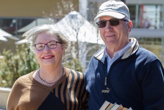 Gosnells residents John and Lynne Oberthrow would still vote Liberal despite the leadership change. Photograph — Matt Devlin.