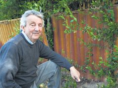 East Cannington resident Desmond Bowers wants tougher asbestos policies from the city. Photograph — Matt Devlin.