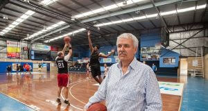 Willetton basketball association president Phil Nixon wants prospective councillors to support the push for funding to expand the stadium as teams were already having to play off-site because it was at capacity. Photograph — Matt Devlin.