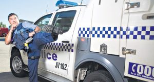 Senior Constable Joseph Gonzalez’ career has gone down many paths from martial arts instructor to dancer to police officer. Photographs — Matt Devlin.