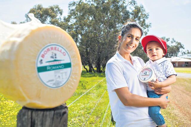 Maree Lemme and nephew Vincent Wilson made up the third and fourth generation of cheese makers at Borrello Cheese in Oakford. Photograph — Matt Devlin.