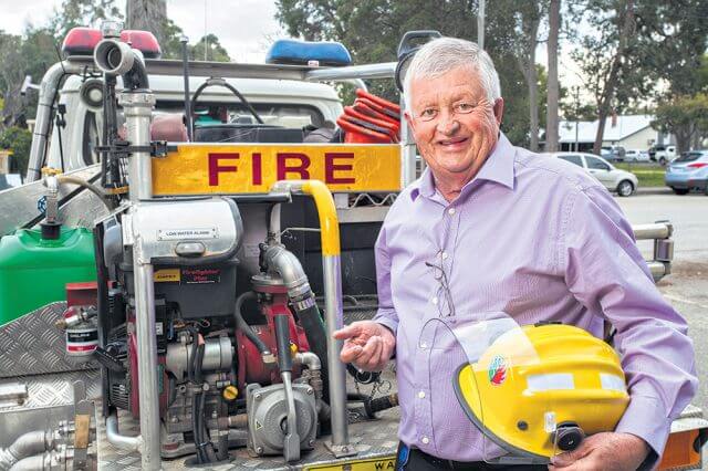 Shire of Serpentine Jarrahdale president Keith Ellis said the shire relied heavily on its band of bushfire brigade volunteers. Photograph — Matt Devlin.