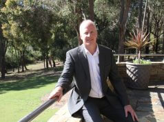 Business Armadale president Paul Harrison. Photograph - Robyn Molloy.