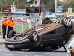 Crashes on Denny Avenue are common. Photograph - Matt Devlin.