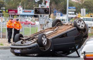 Crashes on Denny Avenue are common. Photograph - Matt Devlin.