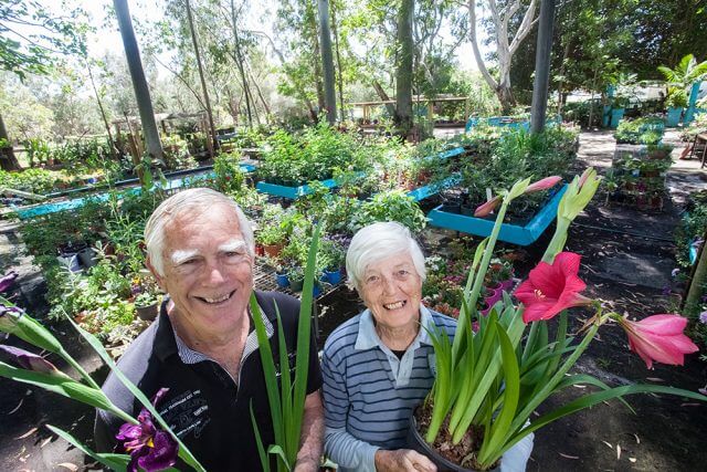 Barry and Lorraine Young would hold the annual Amanda’s memorial garden fete this month. Photograph — Matt Devlin.