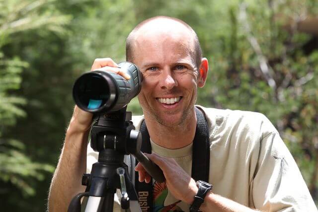 WA twitchathon coordinator Wes Bancroft said the twitchathon is about fun and getting out and seeing the state’s bird life. Photograph — Matt Devlin.