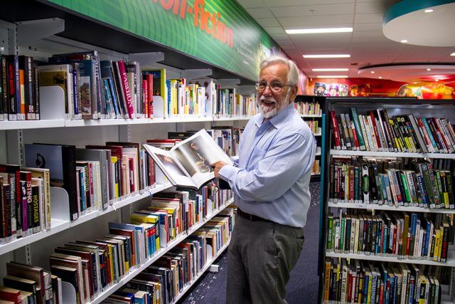 Armadale mayor Henry Zelones says the new Kelmscott Library will be a community hub. Photograph — Robyn Molloy.