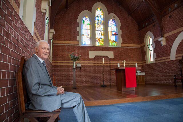 Kelmscott resident and Vivaldi by Candlelight host John Christmass is excited such high class entertainment will come to Armadale. Photograph — Matt Devlin.