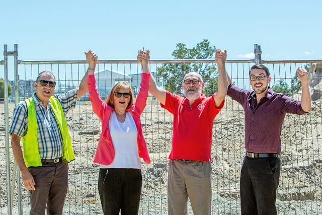 Canning Agricultural, Horticultural and Recreational Society superintendent Terry Ilich, executive officer Dianne Begg, committee member Geoff Moor and marketing and events manager Ryan Schulz. Photograph — Kelly Pilgrim-Byrne.