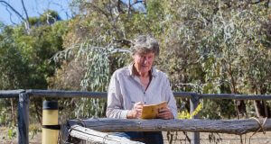 Jan Starr will monitor known roost sites to help track the number of black cockatoos on Sunday. Photograph — Matt Devlin.