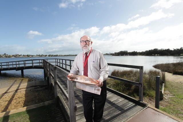 Canning heritage services officer Geoff Moor will be busy over the next few weeks with the National Trust’s annual Heritage Festival. Photograph — Matt Devlin.