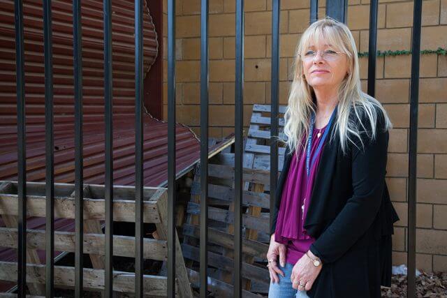 Gosnells PCYC centre manager Jackie Abbott is disappointed thieves targeted the Royal Street centre. Photograph - Matt Devlin.