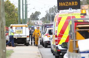 A man feared dead in the fire that destroyed a Byford home has made contact with family. Photograph - Matt Devlin.