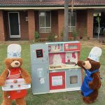 My Kitchen Rules bear display.