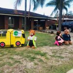 Perth Bus Transport bear display.