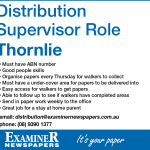 Examiner Distributoin Supervisor Role