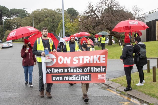 Pfizer workers strike