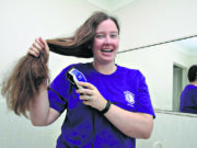 Teacher is shaving her hair to raise funds