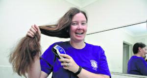 Teacher is shaving her hair to raise funds