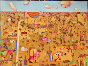 Ghost town painting takes out top prize in art awards