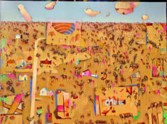 Ghost town painting takes out top prize in art awards