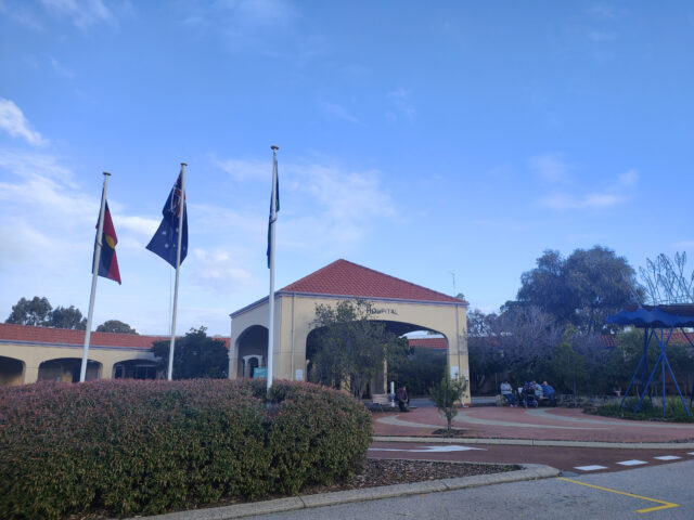 PHC exterior hospital entrance