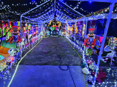 Family spreads Christmas joy