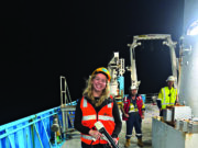 Hands-on experience at sea
