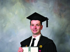 Matthew’s degree is a first